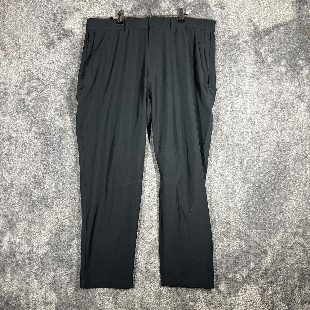 Fabletics Pants Mens XL Black Dress Pants Slim The Only Pant Travel